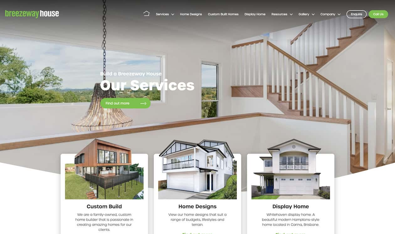 Breezewayhouse website