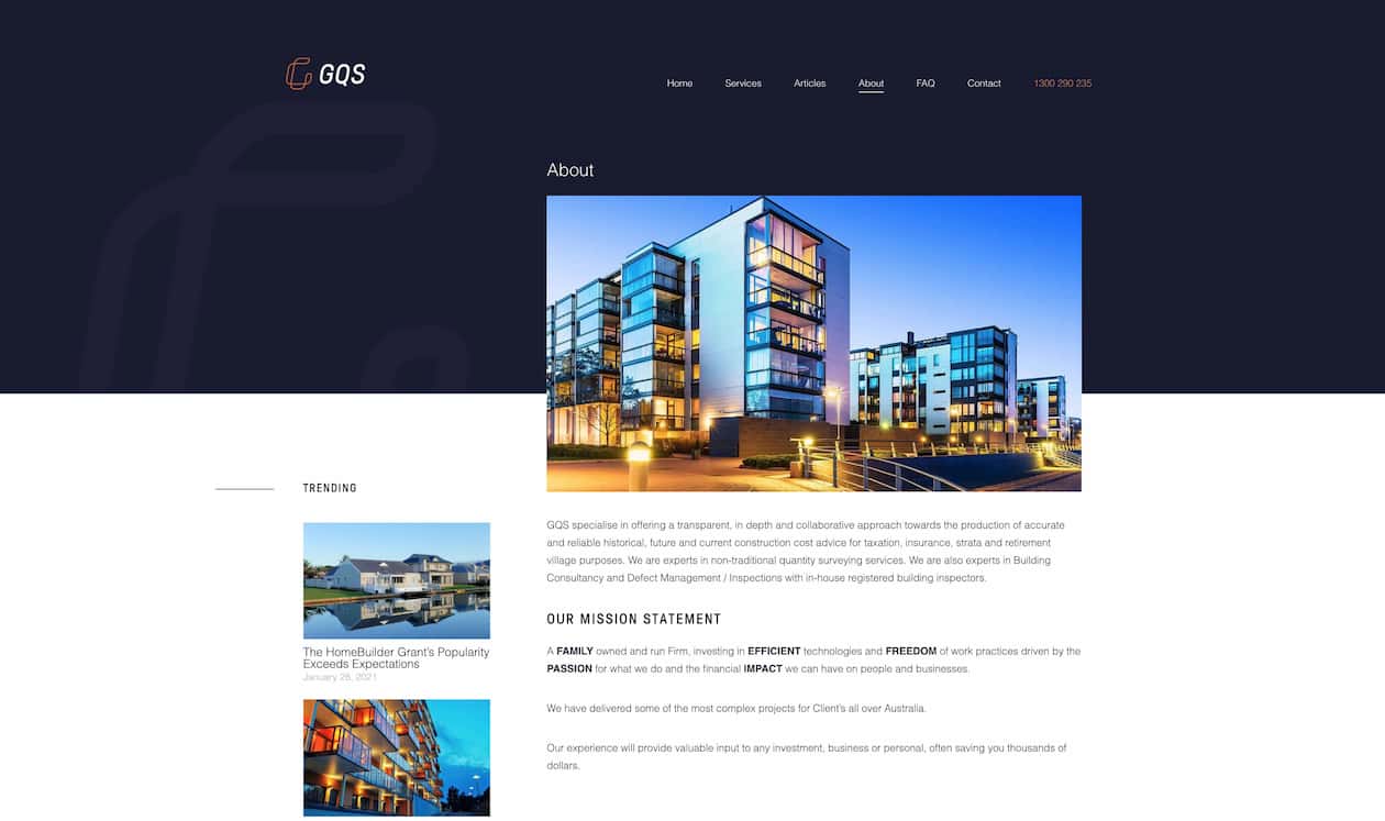 GQS website